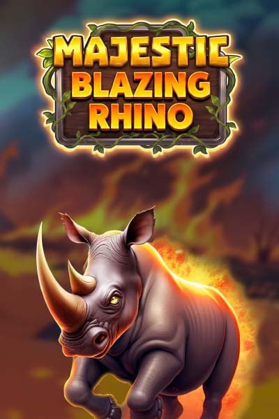 Majestic Blazing Rhino